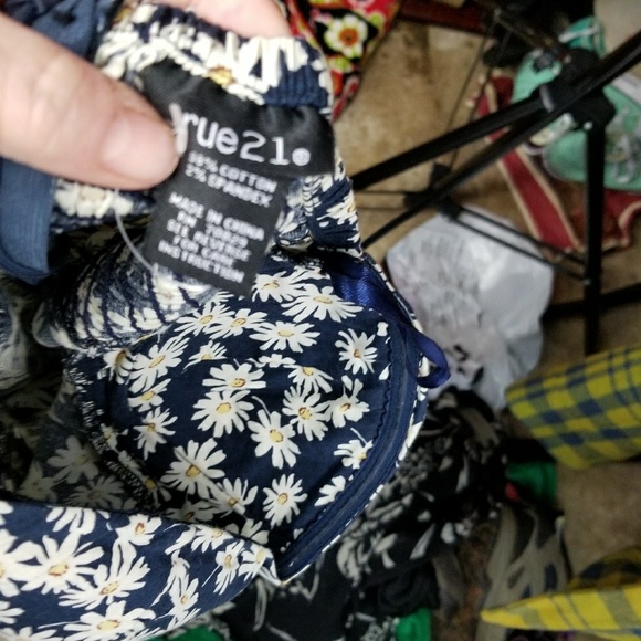 Rue 21 Floral Strapless Dress - Picture 6 of 6